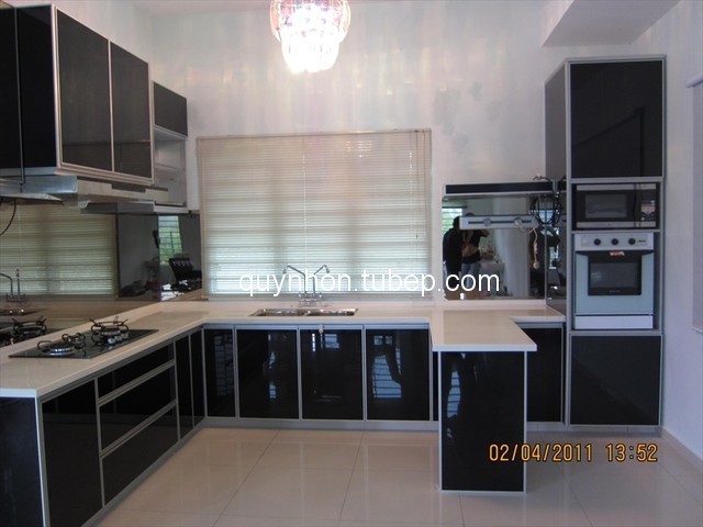 Tủ bếp Nhôm cao cấp tại Quy Nhơn BQNN003 kitchen Tủ bếp Nhôm cao cấp tại Quy Nhơn BQNN003